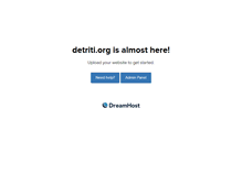 Tablet Screenshot of detriti.org